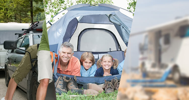 Familienzelt, Wohnwagen oder Wohnmobil – Was ist der ideale Einstieg ins Camping?